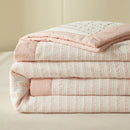 GobekUsa Jacquard Summer Quilt with Soya Fibre Filling - Soft, High-end Cotton Comforter