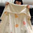 GobekUsa Cozy Fleece Blanket | Multi-Use Office & Home Shawl | Soft & Warm Blanket