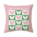 GobekUsa Butterfly Pillowcase 45x45cm Modern Simple Design for Home Office Decor