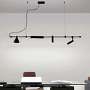 GobekUsa Black Nordic Designer Chandelier for Dining Room & Kitchen, Minimalist Home Decor Lighting
