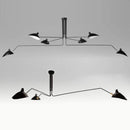 Nordic Spider Multi-Head Metal Pendant Light