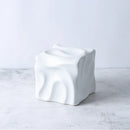 GobekUsa Gold Ceramic Geometric Irregular Fold Pattern Decorative Figurine