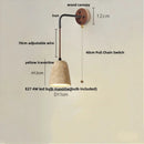 GobekUsa LED Travertine Stone Wall Lamp - Modern Nordic Stair Light