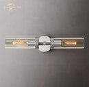 GobekUsa Knurled Linear Glass Sconce LED Wall Lamp for Modern Lighting Décor