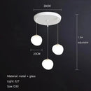 GobekUsa Gregg Glass Pendant Light: Stylish LED Hanging Lamp for Dining Kitchen LOFT.