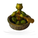 GobekUsa Garden Water Floating Animal Statue Crafts for Outdoor Decor and Pond Decoration