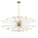 GobekUsa Dandelion Golden Ball Chandelier - Nordic Postmodern Bedroom Dining Room Decor