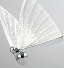 GobekUsa Butterfly Led Pendant Lights for Bedside Living Dining Room Kitchen