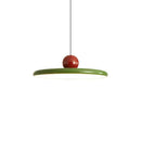 Nordic Cream Flying Saucer Acrylic Pendant Light