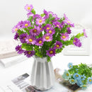 GobekUsa Daisy Bouquet Green Plant Synthetic Flowers Set for Home Decor & Weddings