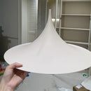 Minimalist Horn Pendant Light in Black or White