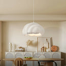 GobekUsa Cream Wabi Sabi LED Pendant Chandelier - Elegant Dining Room & Bedroom Decor