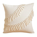 GobekUsa Boho Macrame Woven Cushion Cover for Home Decor, Comfy Farmhouse Pillow Case