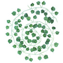 GobekUsa Green Silk Hanging Christmas Garland for Home and Garden Decor