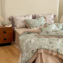 GobekUsa Egyptian Cotton Bedding Set Queen King Ru Double, Quilt Cover Sheet Pillowcase