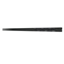 GobekUsa Japanese Style Black Alloy Chopsticks - 10 Pairs | Anti-Slip, Moisture-Proof, High Temperature Tableware