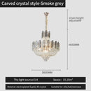 GobekUsa French Bead Chain Crystal Chandelier for Luxury Spaces
