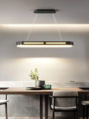 GobekUsa LED Office Chandelier: Modern Minimalist, Creative & Luxe Dining Room Lighting