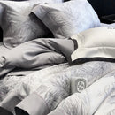 GobekUsa Egyptian Cotton Bedding Sets: Queen King Ru Sizes - Luxe Bed Linens
