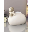GobekUsa Bear Statues Tissue Box Table Decor for Home Living Room, Creative Nordic Figurines