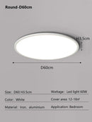GobekUsa LED Ceiling Lamp: Modern Minimalist Rectangular Design for Living room, Bedroom, Indoor Lighting