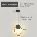 GobekUsa Luxe Nordic Circle Lamp for Home Decor & Ambiance