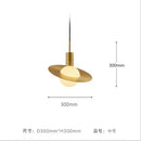 GobekUsa Glass Ball LED Pendant Light: Modern Moon Design for Stylish Home Decor