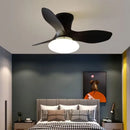GobekUsa Ceiling Fan Lamp with Remote Control and Reversible LED Lights