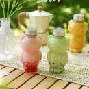 GobekUsa Cute Cat Beverage Bottle for Milk Tea Coffee Juice Portable Drinking Cup