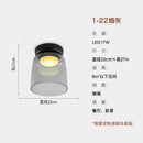 GobekUsa Glass LED Ceiling Light in Amber/Gray/Green - Modern Indoor Lighting for Various Spaces