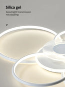 GobekUsa Living Room Ceiling Lamp Modern Minimalist Bedroom Lighting
