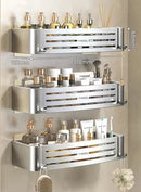 GobekUsa Corner Shelf Organizer - Bathroom & Kitchen Storage Solution