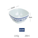 GobekUsa Blue and White Imitation Porcelain Dinner Set