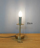 GobekUsa Industrial Retro Candle Floor Lamp for Living Room Bedroom Study