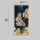 GobekUsa Gold Fish LED Picture Wall Light for Home Decor & Bedroom Aisle