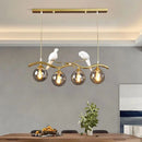GobekUsa Glass Pendant Lights for Living Room, Restaurant & Counter, LED Interior Decor Lamps