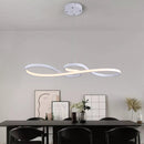 GobekUsa Acrylic Chandelier LED Ceiling Light Minimalist Design for Dining Room