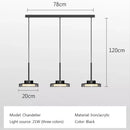 GobekUsa LED Iron Acrylic Pendant: Modern French Style Indoor Light for Bedroom & Living Room