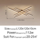 GobekUsa Gold Black Acrylic LED Chandeliers: Elegant Indoor Lighting for Bedroom, Dining, Living Room