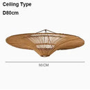 GobekUsa Handmade Rattan Wicker Chandelier for Home and Shop Decor