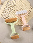 GobekUsa Dough Roller Rolling Pin with Grid Knife - Two-in-One Multi-Function Tool