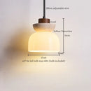 GobekUsa Creative Stone LED Pendant Light Yellow Travertine Nordic Minimalism Hanging Lamp