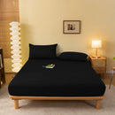 GobekUsa Cozy Solid Color Fitted Sheet - All Seasons Mattress Cover