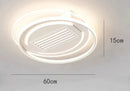 GobekUsa Kids Bedroom Ceiling Fan with Remote Control & Light - Modern Bladeless LED Fan