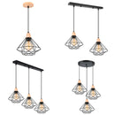 GobekUsa Industrial Wood Ceiling Chandelier for Bedroom Cafe Bar Restaurant Decor