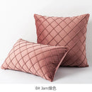 GobekUsa Embroidered Lattice Cushion Cover Pleat - 45X45CM