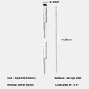 GobekUsa Bamboo Pendant Lights: Nordic Loft Stair LED Luminarias for Minimalism Decor