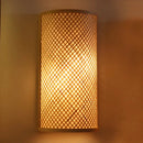 GobekUsa Bamboo Wall Lights: Retro Hand-woven Luminaire for Bedroom, Corridor, Hotel, Restaurant Decor