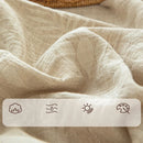 GobekUsa Cotton & Linen Bed Sheet Set: Luxury, Skin-Friendly, All Seasons, Queen & King Sizes