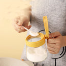 GobekUsa Glass Seasoning Jar with Spoon, Flip-Top Salt Shaker Kitchen Set